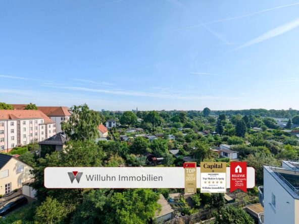 Weitblick vom Balkon