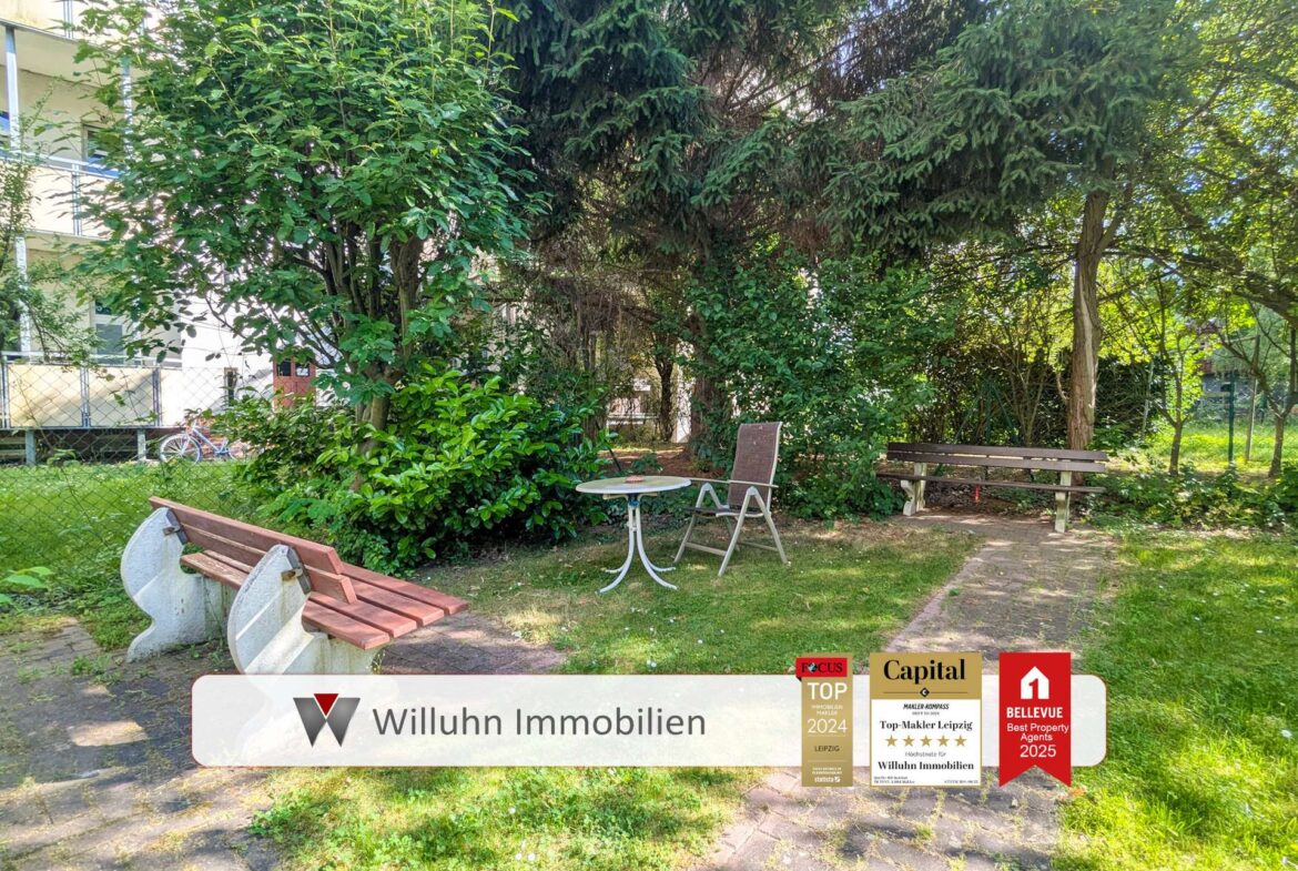 Ruheoase hinter dem Haus