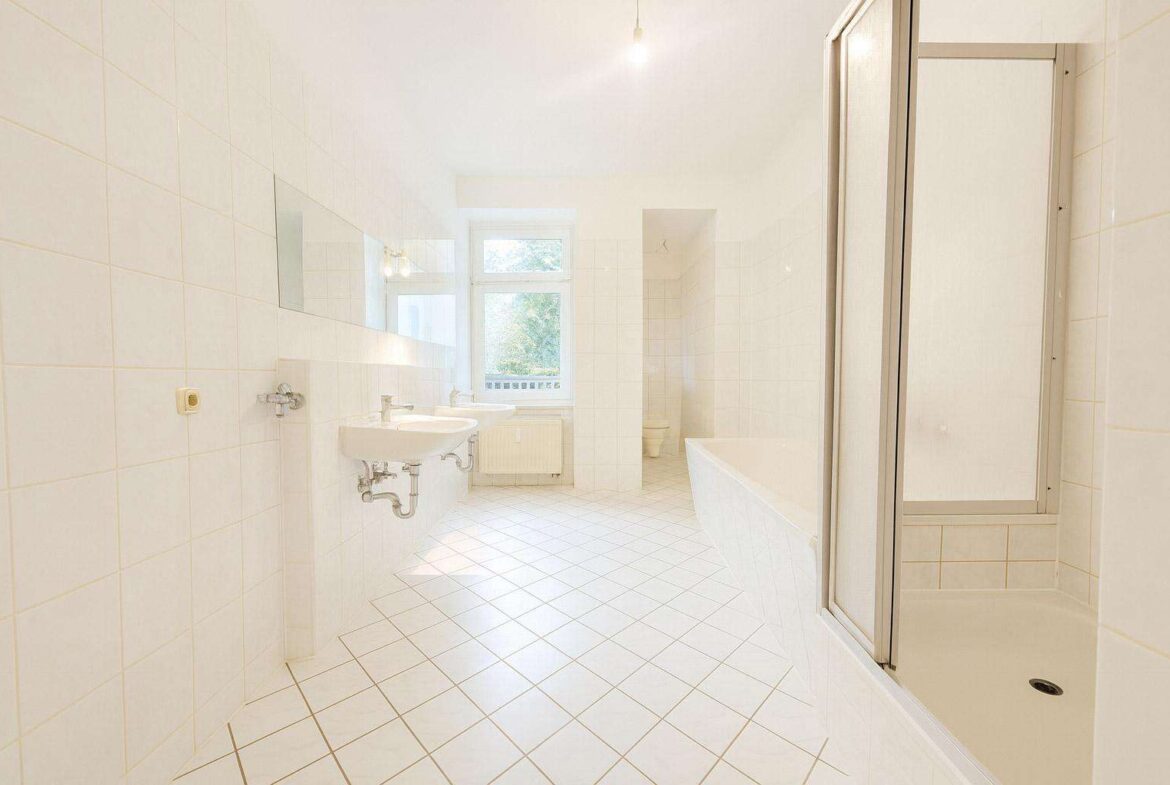 Modernes Tageslichtbad