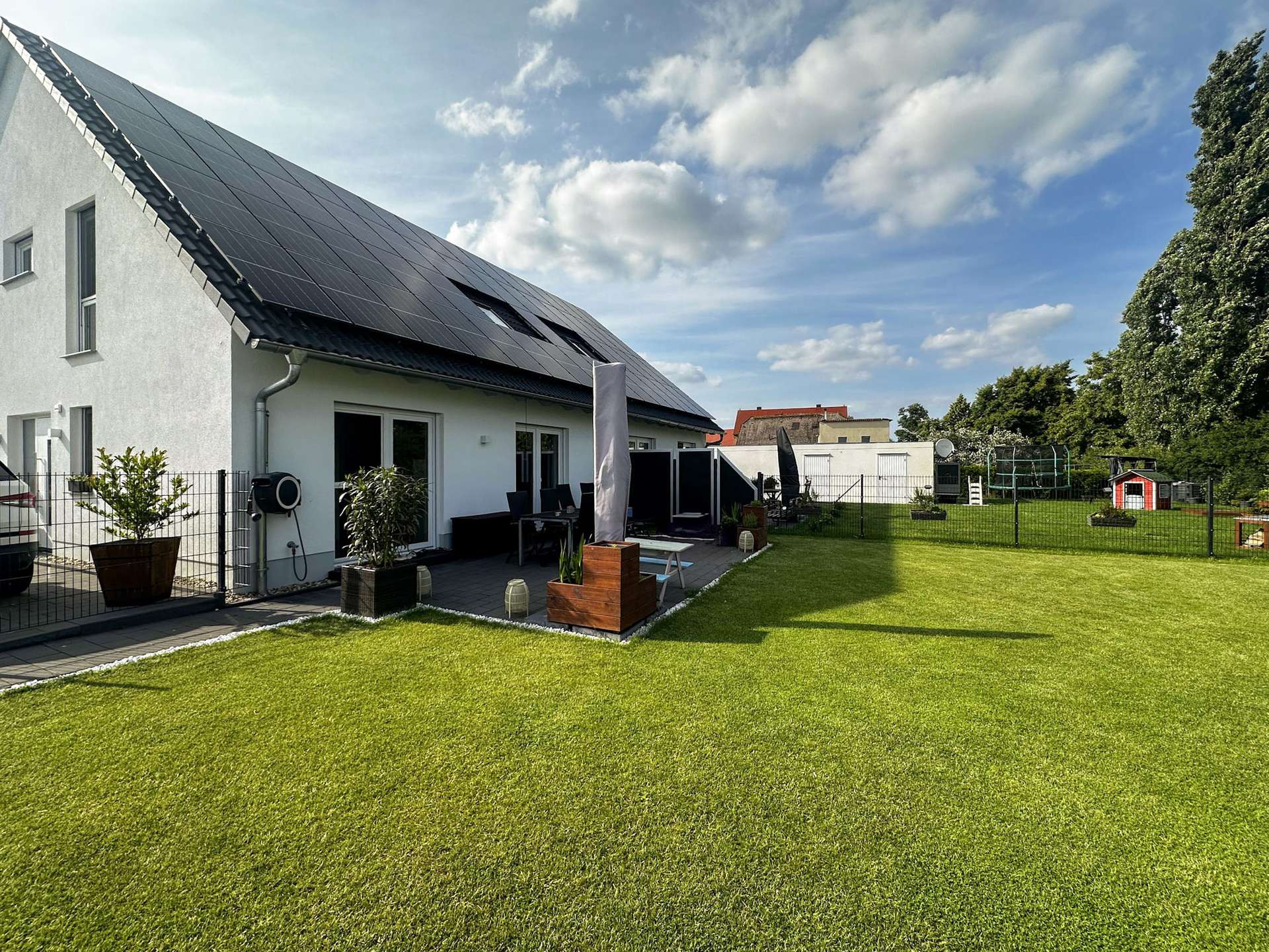 Hinteransicht Referenzobjekt