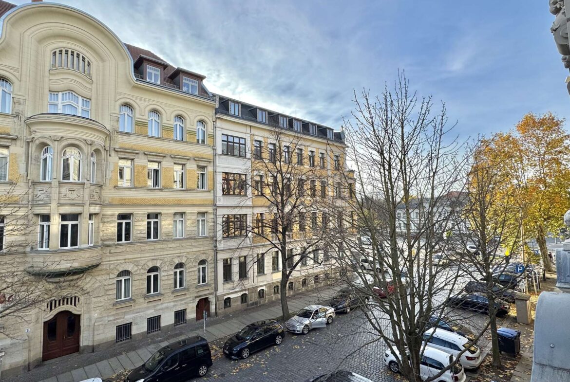 Blick auf die Johannisallee