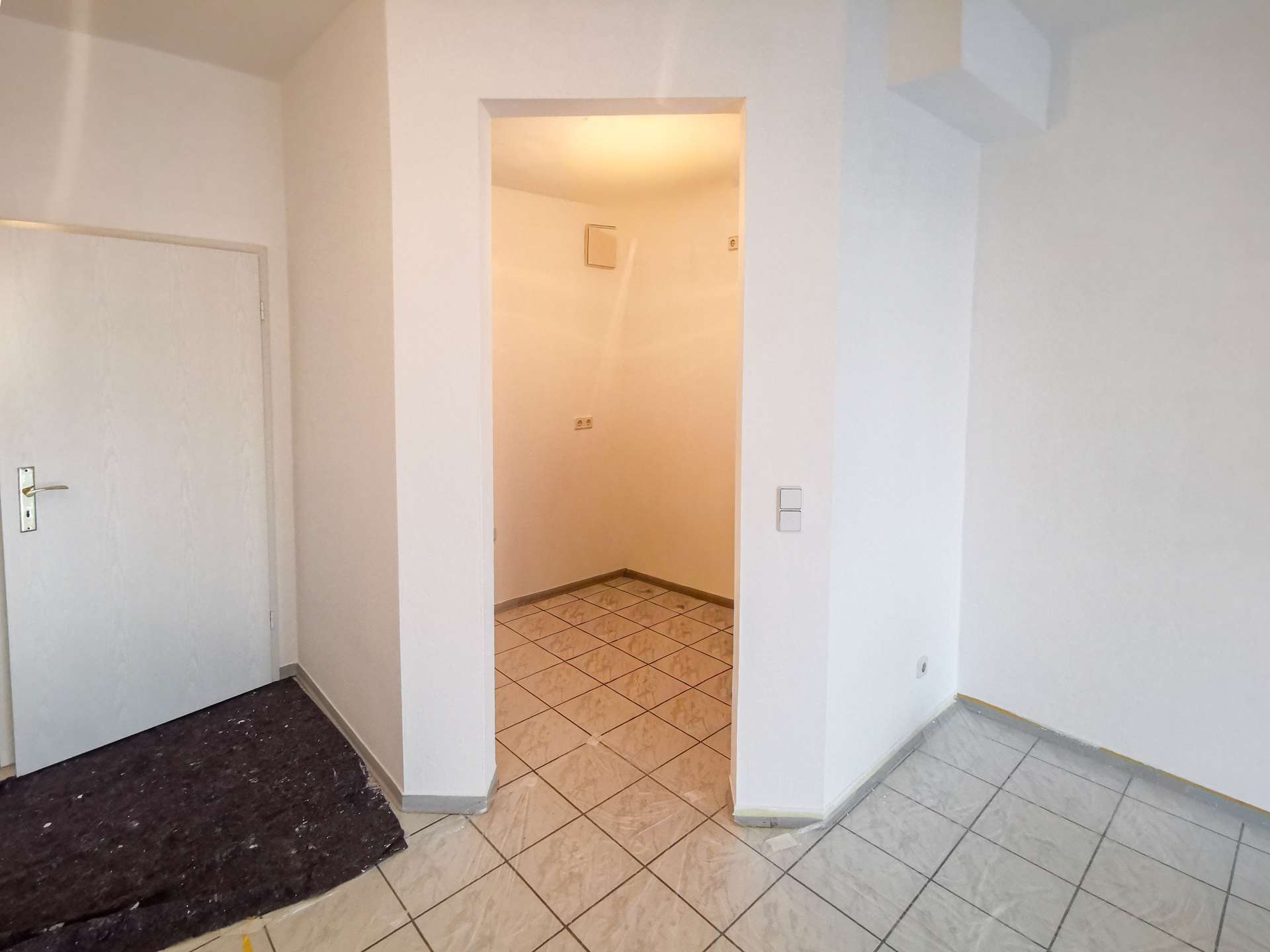 Abgetrennter Küchenbereich