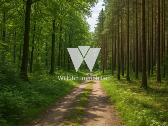 Referenzbild Waldweg