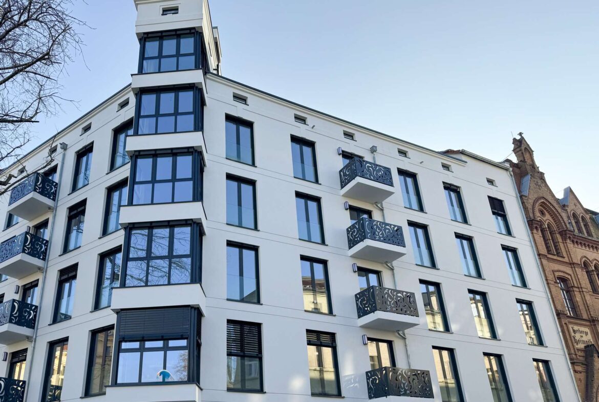 Neubau-Mehrfamilienhaus