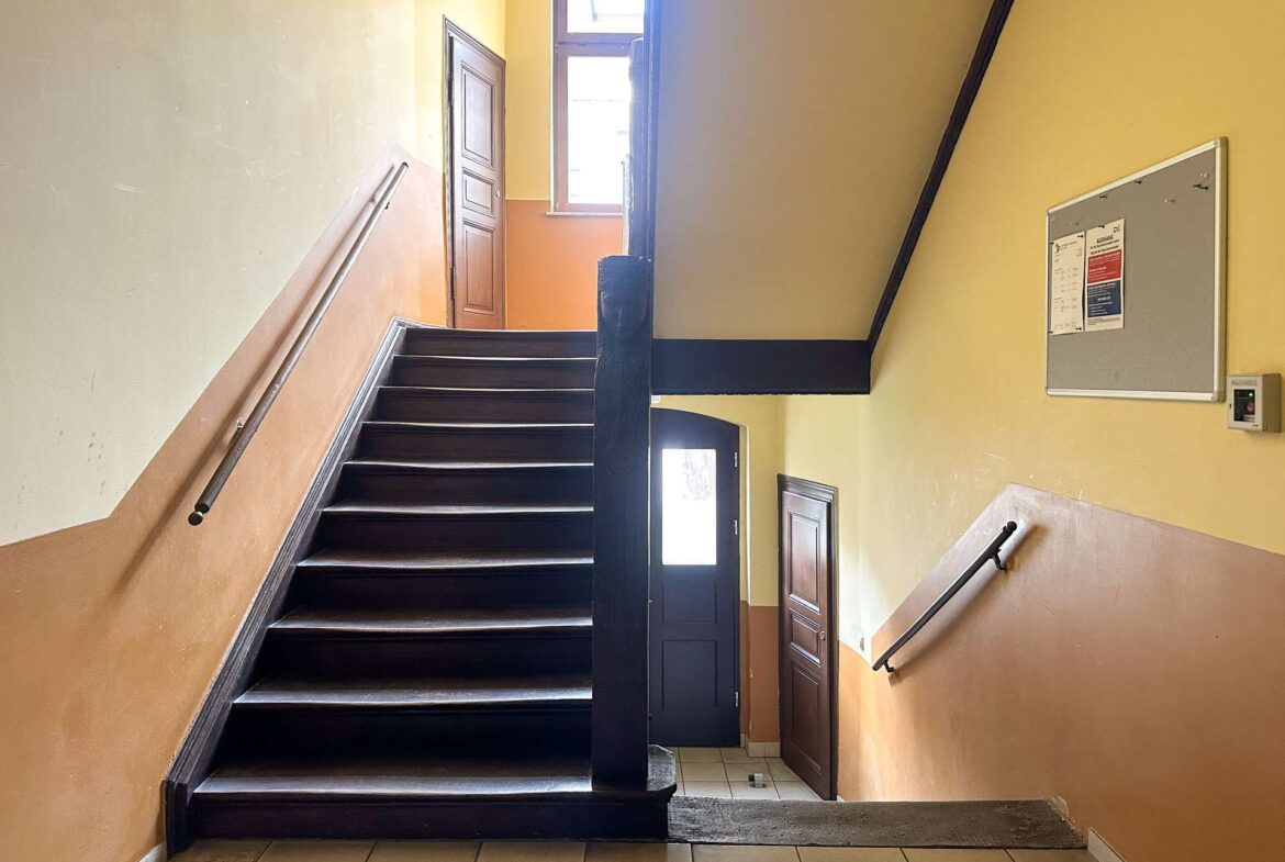 Gepflegtes Treppenhaus