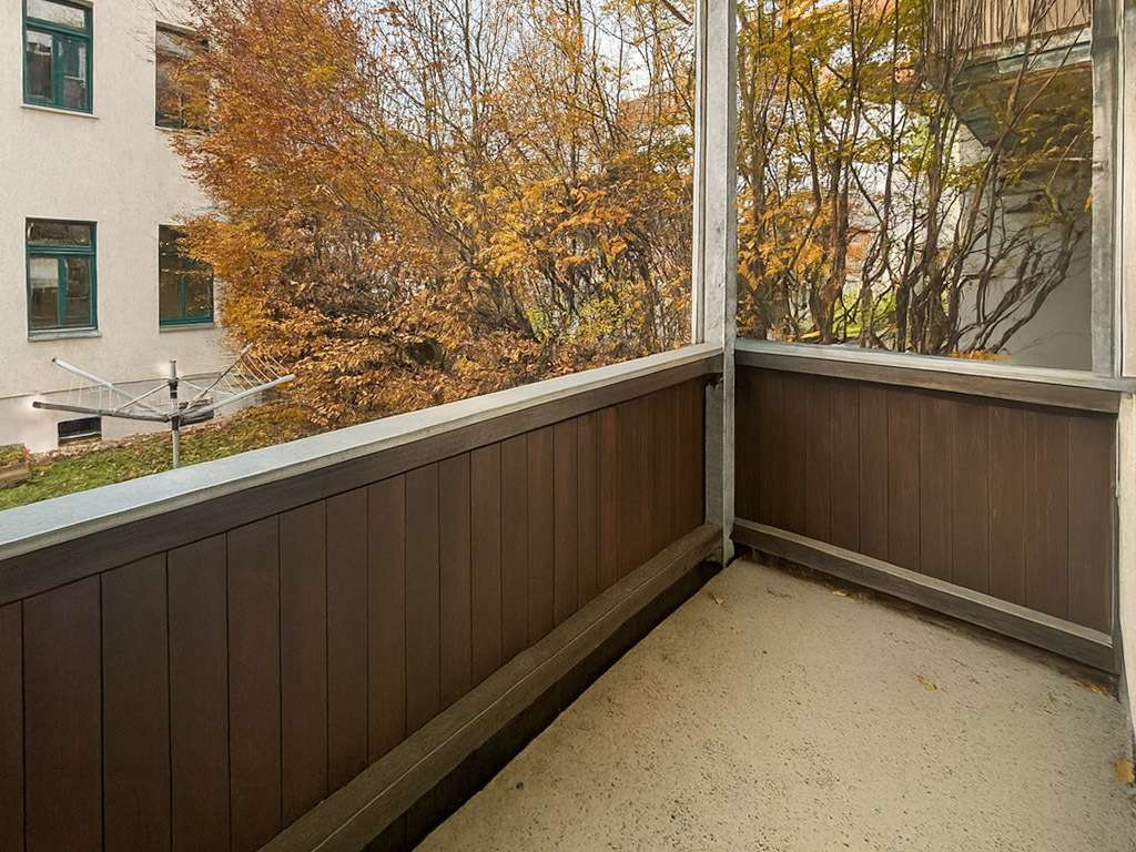 Geräumiger Balkon