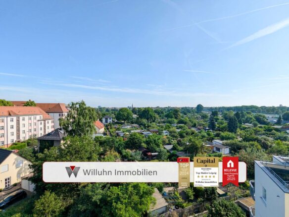 Weitblick vom Balkon