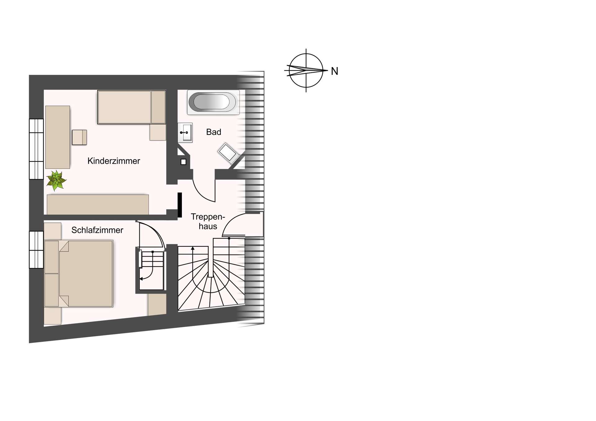 Grundriss - Obergeschoss