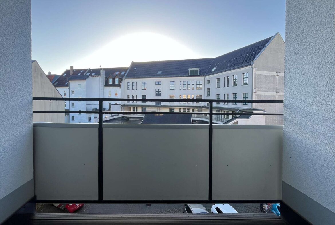 Ausblick vom Schlafzimmer