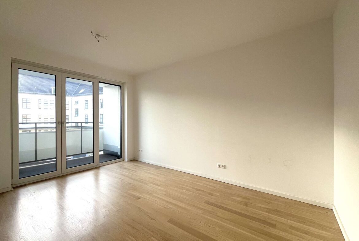 Schlafzimmer mit Balkon 