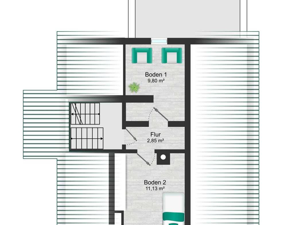 Grundriss DG Bestand