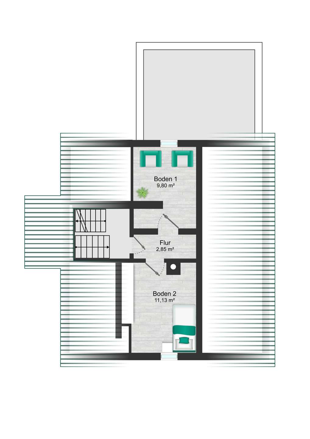 Grundriss DG Bestand