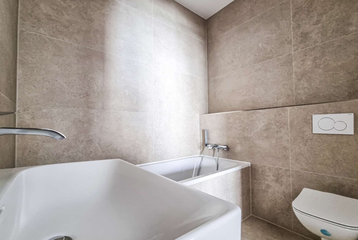 Wannenbad am Schlafzimmer