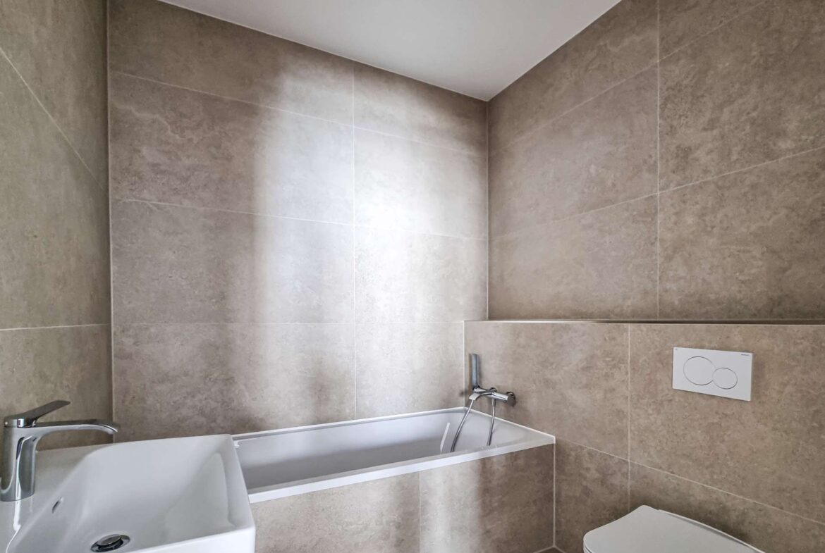 Wannenbad am Schlafzimmer