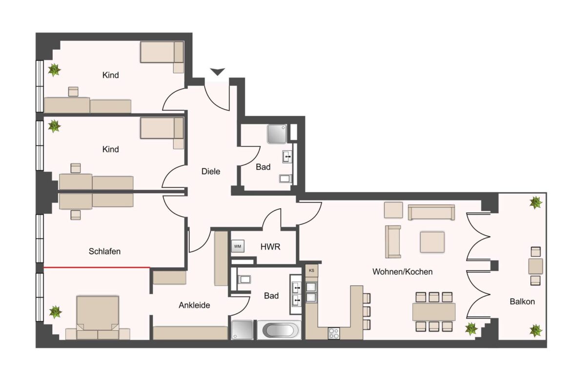 Grundrissalternative