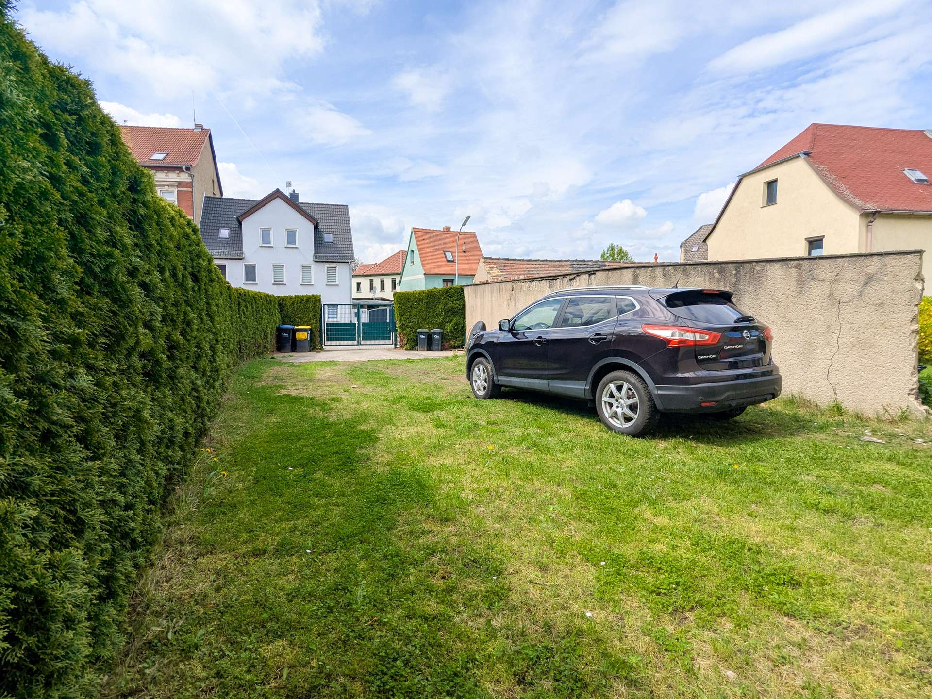 Zufahrt zum Grundstück