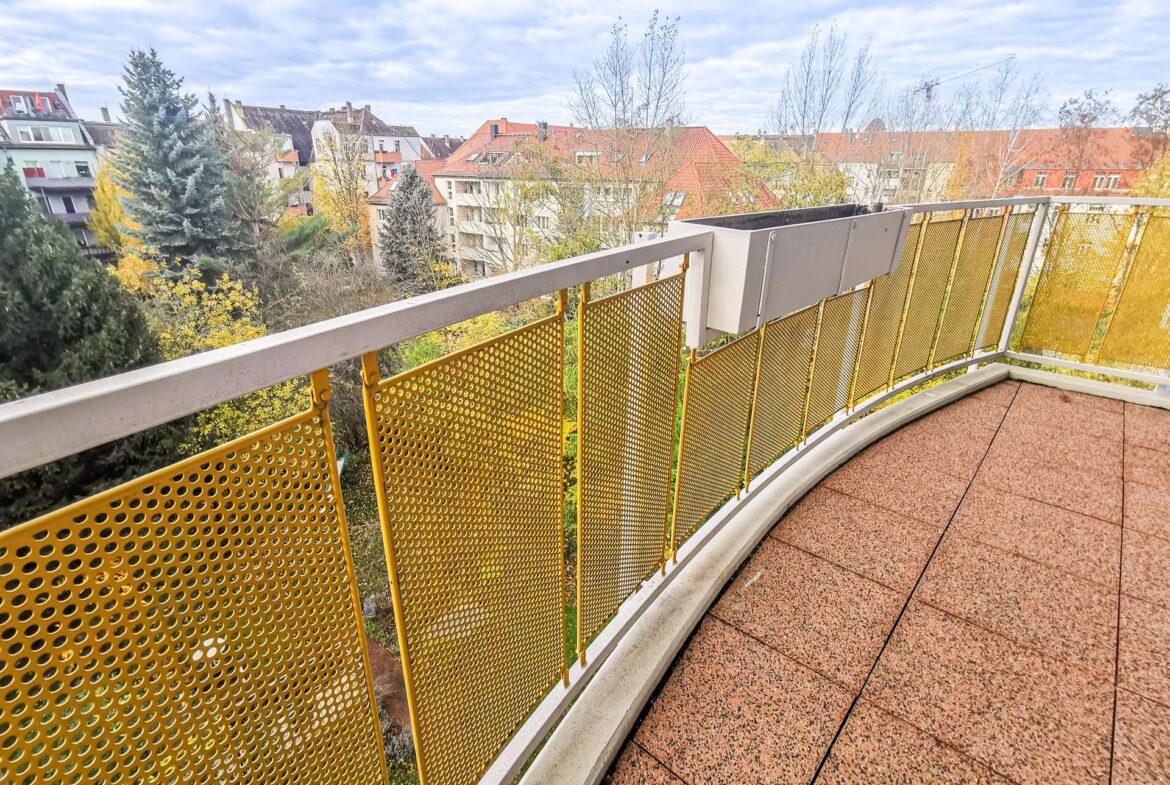 Balkon mit tollem Ausblick