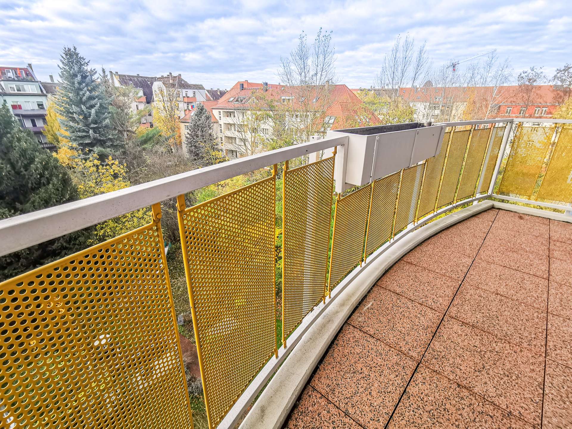 Balkon mit tollem Ausblick