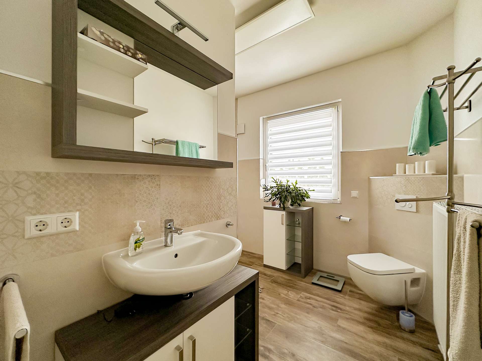 Hochwertige Sanitärausstattung