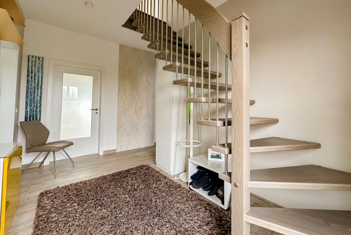 Freundlicher Empfangsbereich