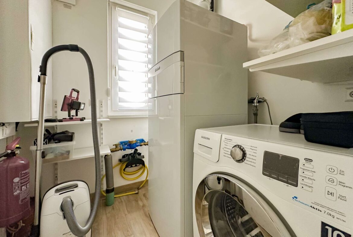 Praktischer Hauswirtschaftsraum