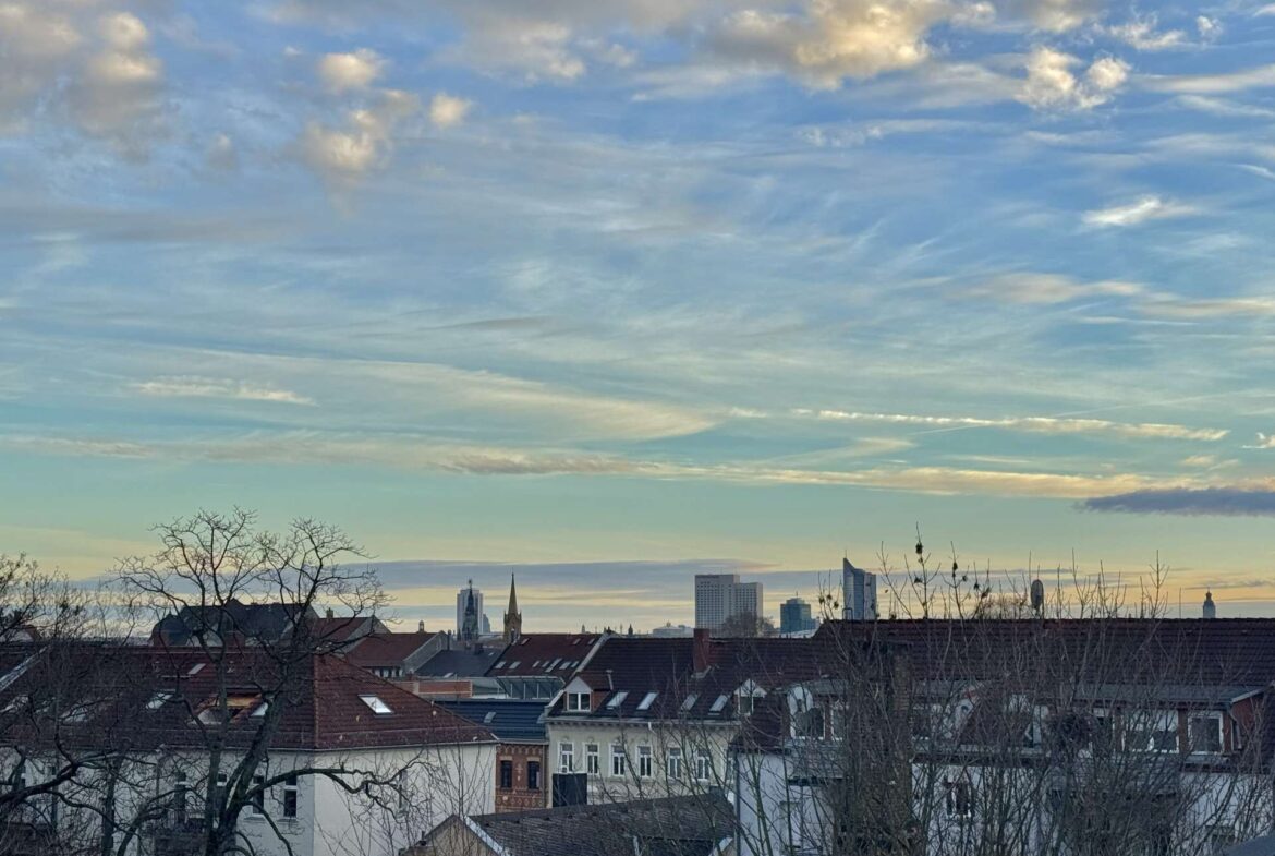 Ausblick in die Leipziger Innenstadt