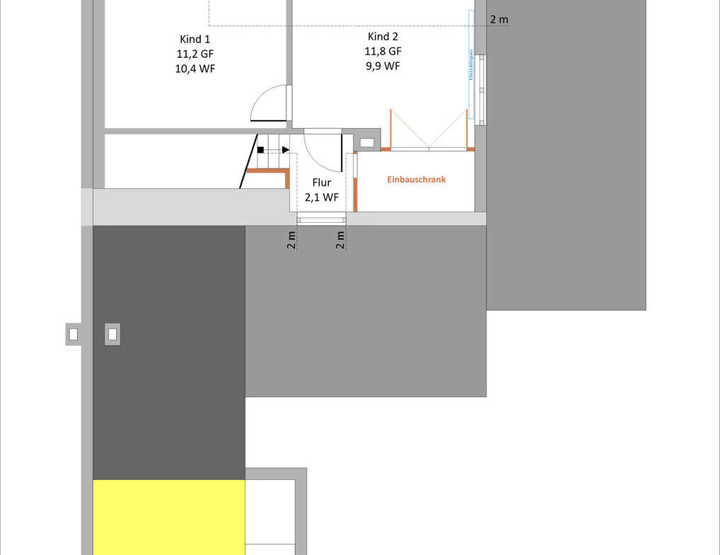 Grundriss Dachgeschoss
