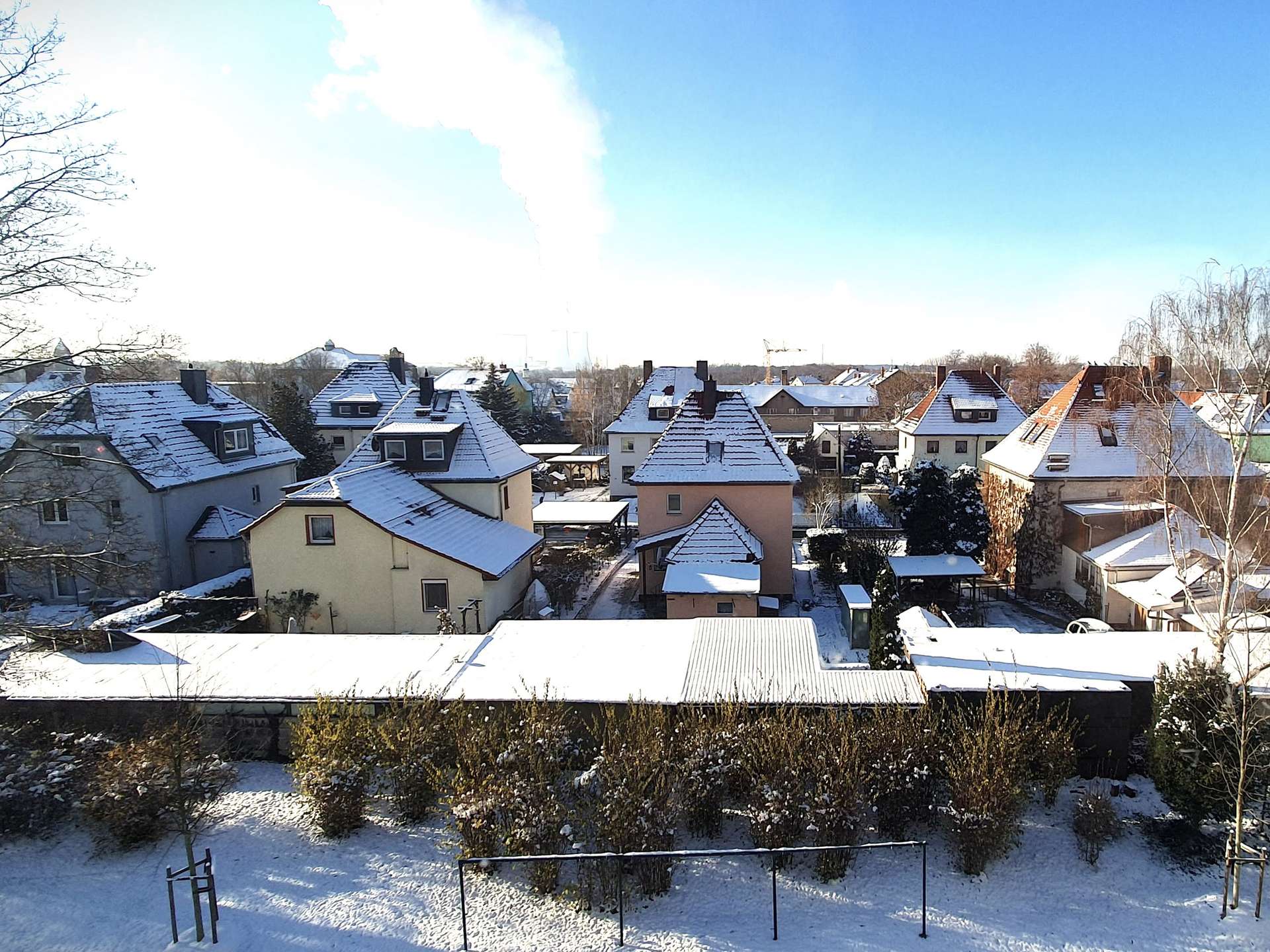 freier Blick vom 4.Stock