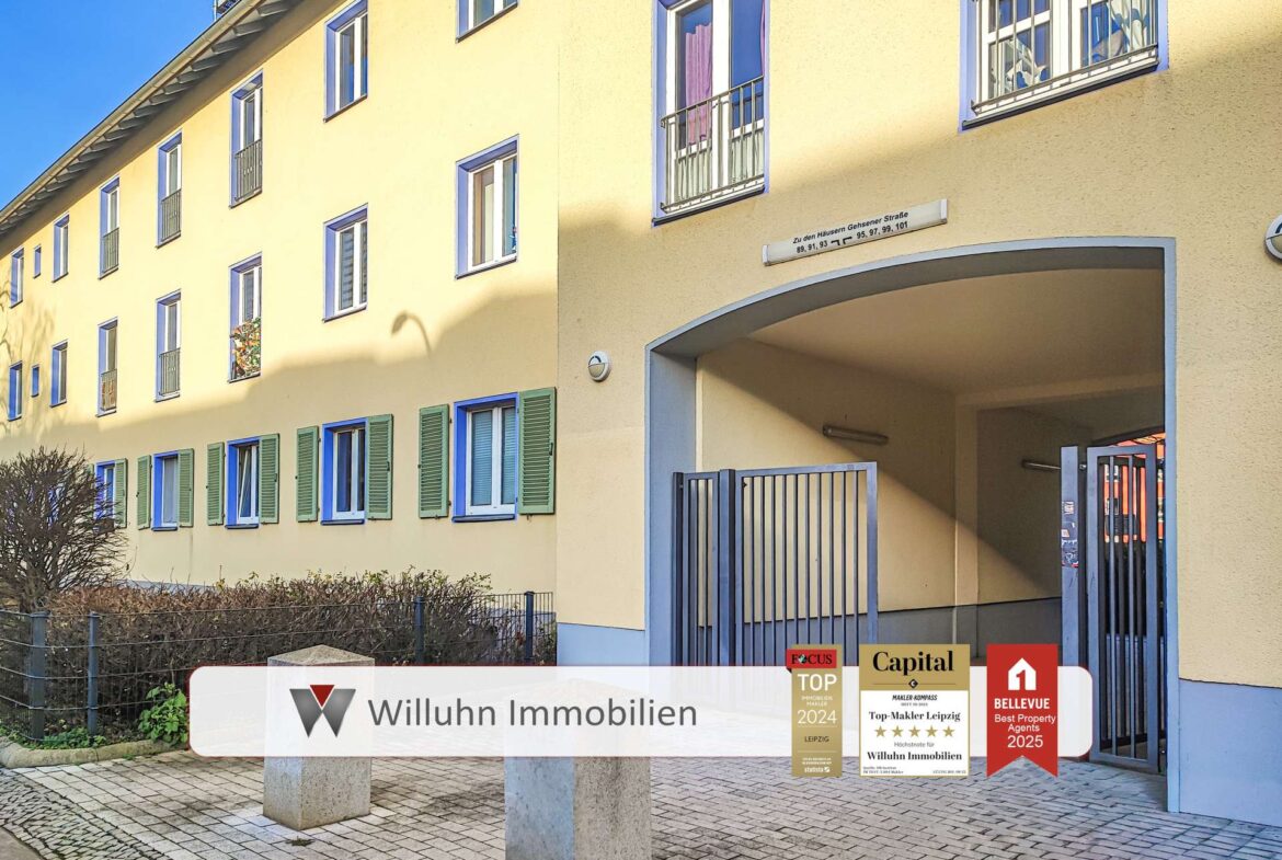 Zugang zur Wohnanlage