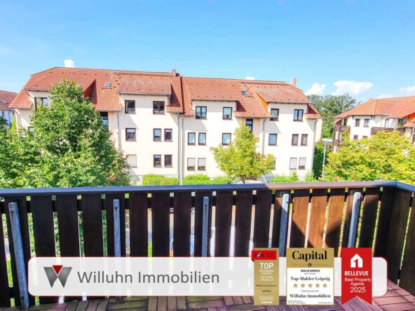 Schöner Balkonblick