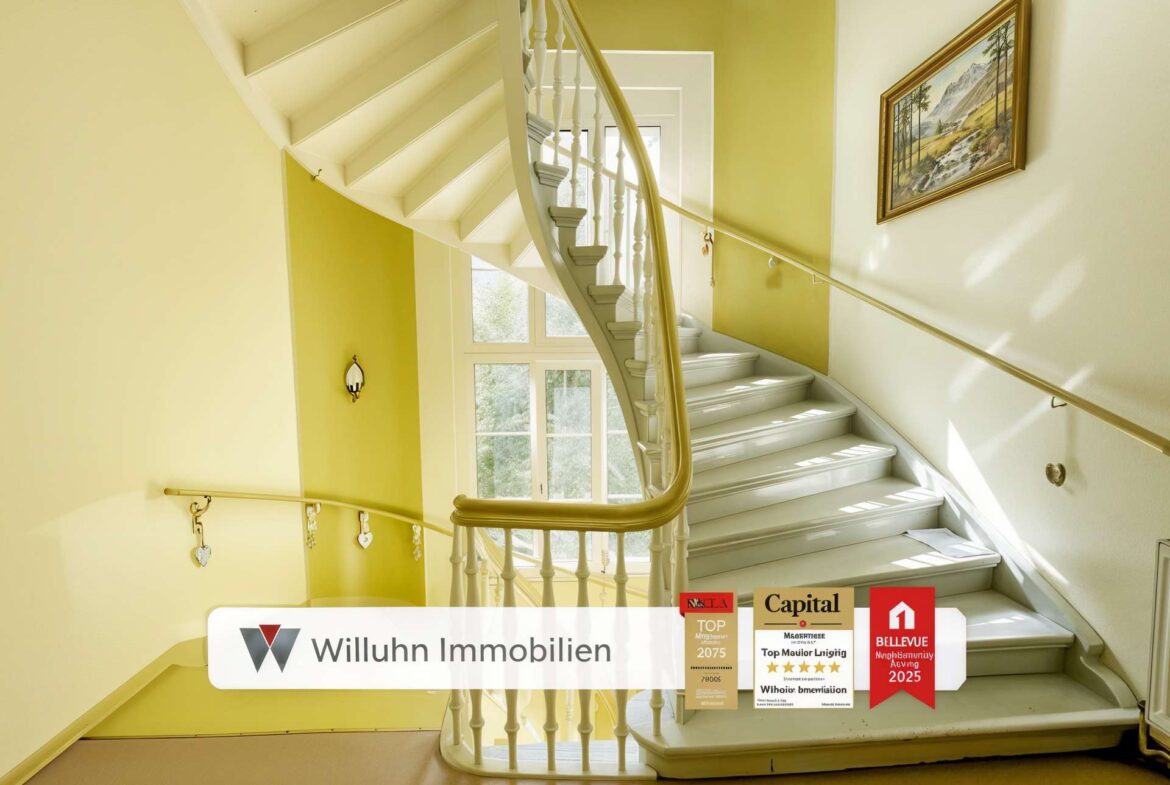 Majestätischer Aufgang