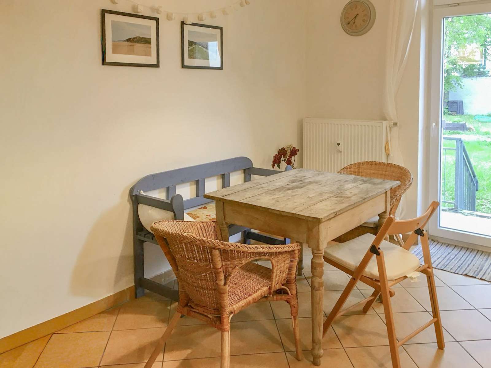 Essbereich in der Küche