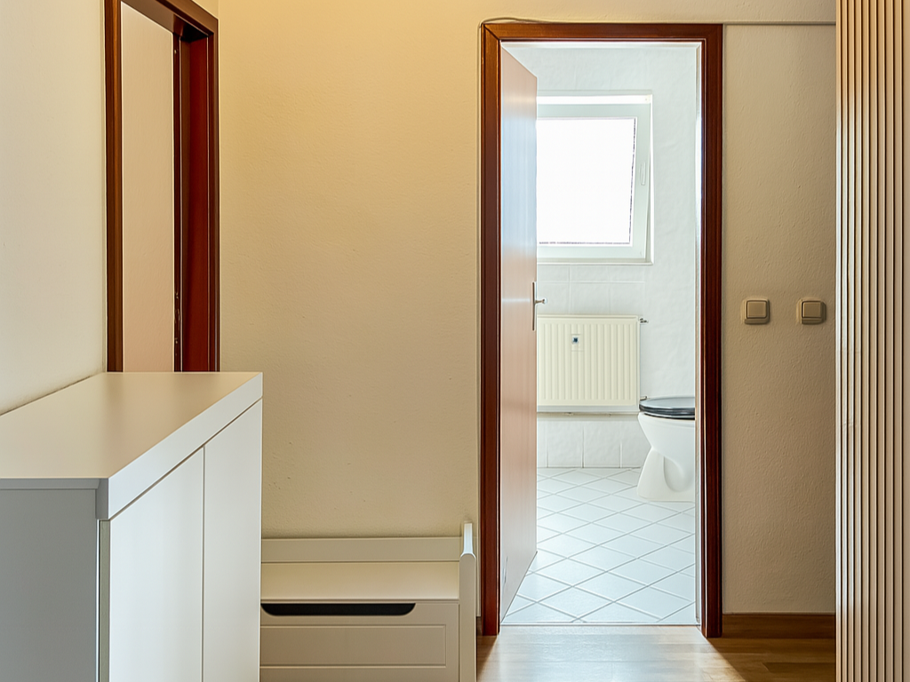 Wohnungseingang (dig. beräumt)