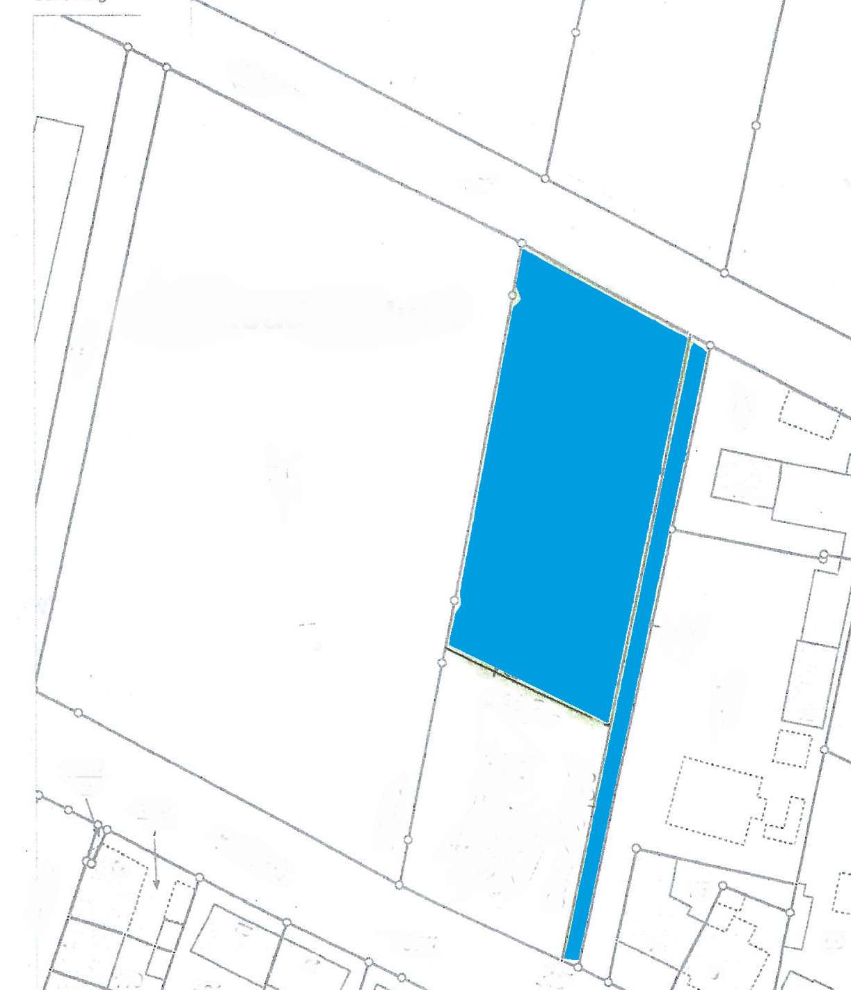 hintere Fläche Darstellung