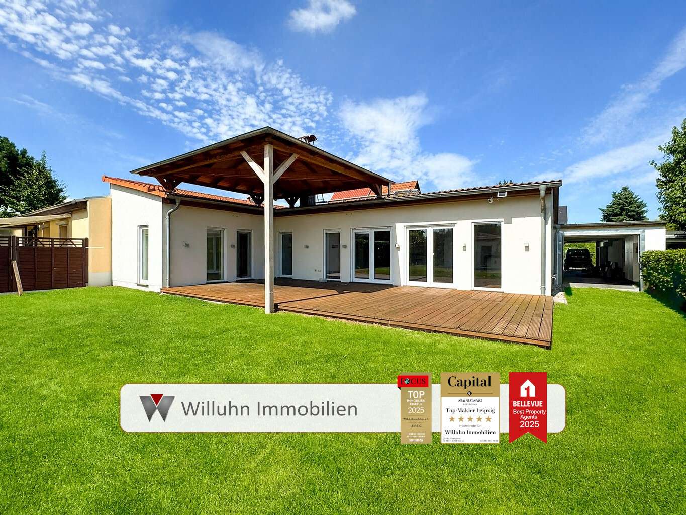 Terrasse in Süd-Ausrichtung