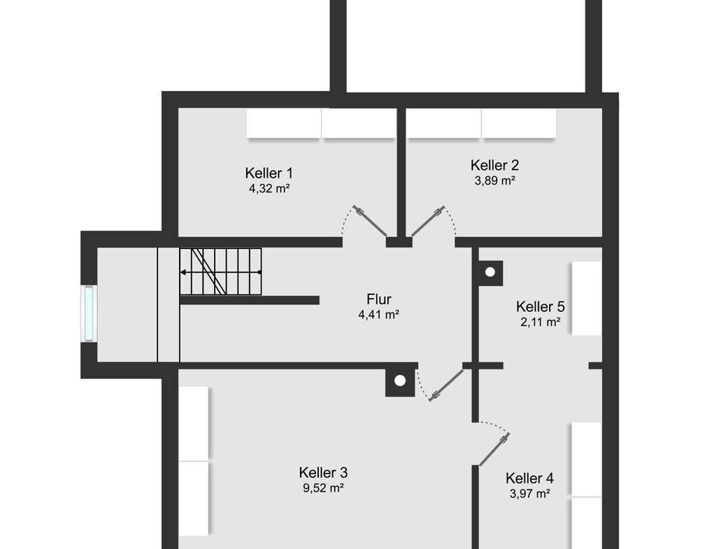 Grundriss UG Bestand