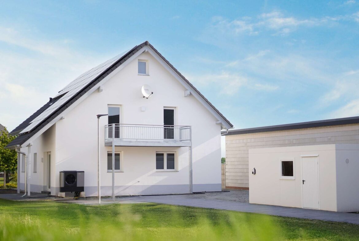 Außenansicht - Musterhaus