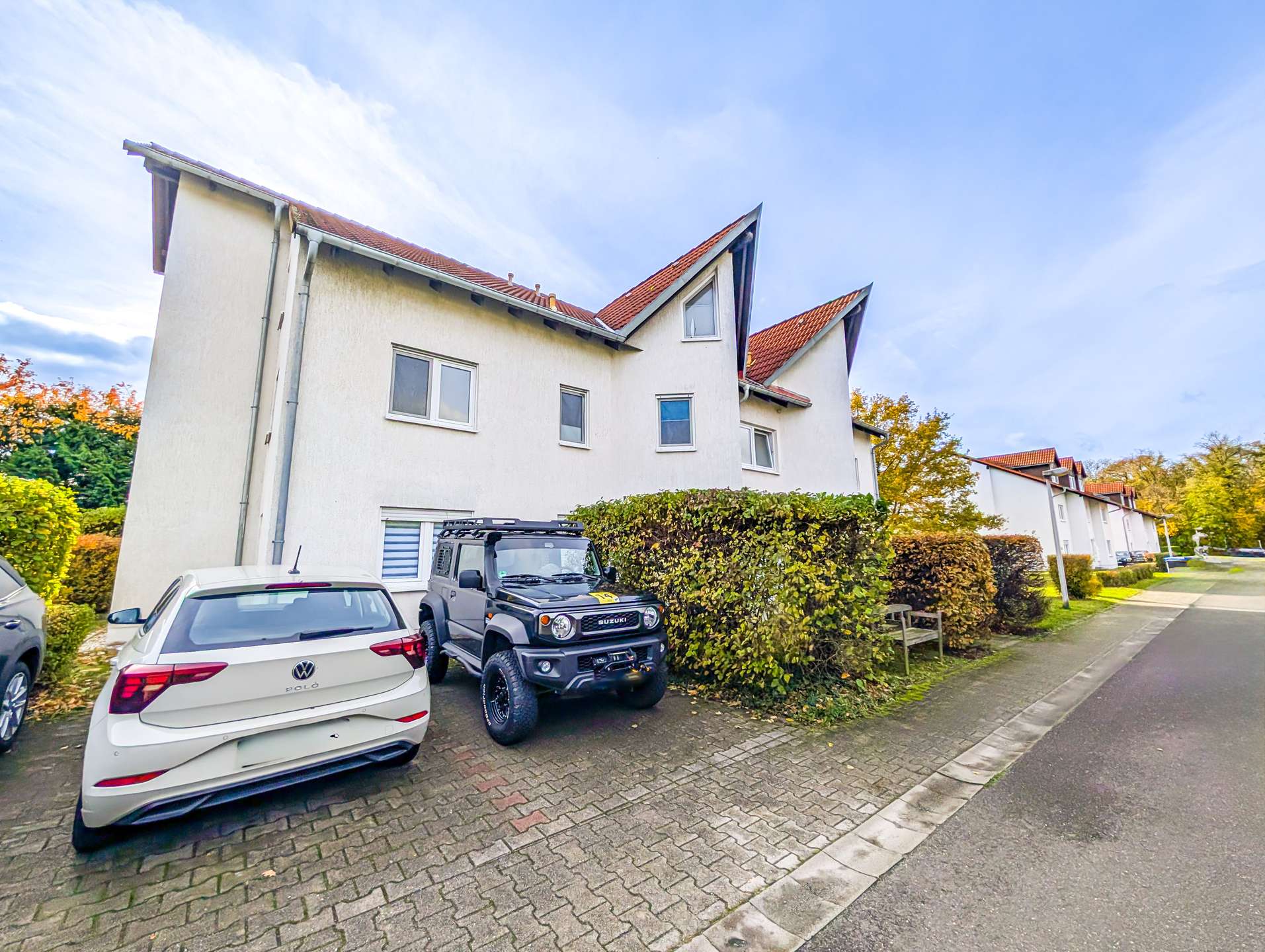 Ansicht von der Straße