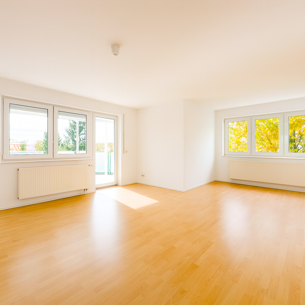 Heller Wohnbereich - Balkon