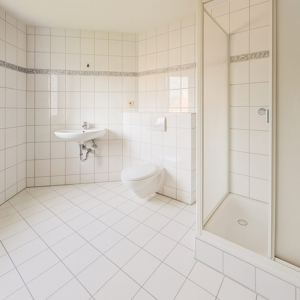 Tageslichtbad mit Dusche