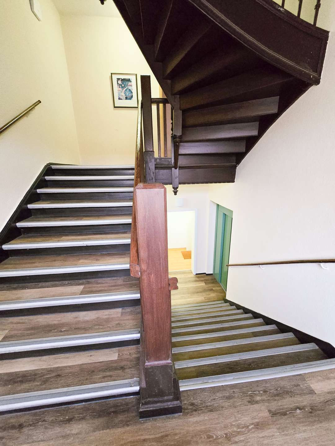 Blick auf den Aufzug