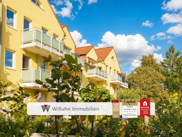 Rückansicht mit Balkon