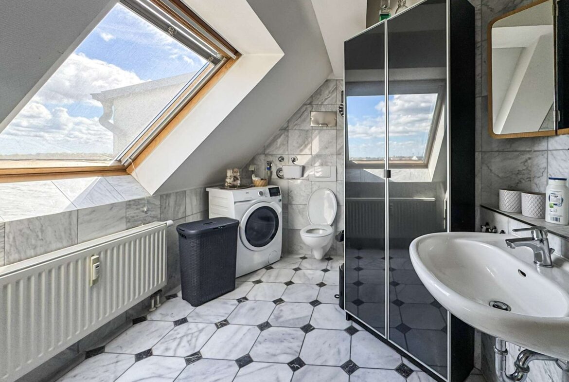 Tageslichtbad im Obergeschoss