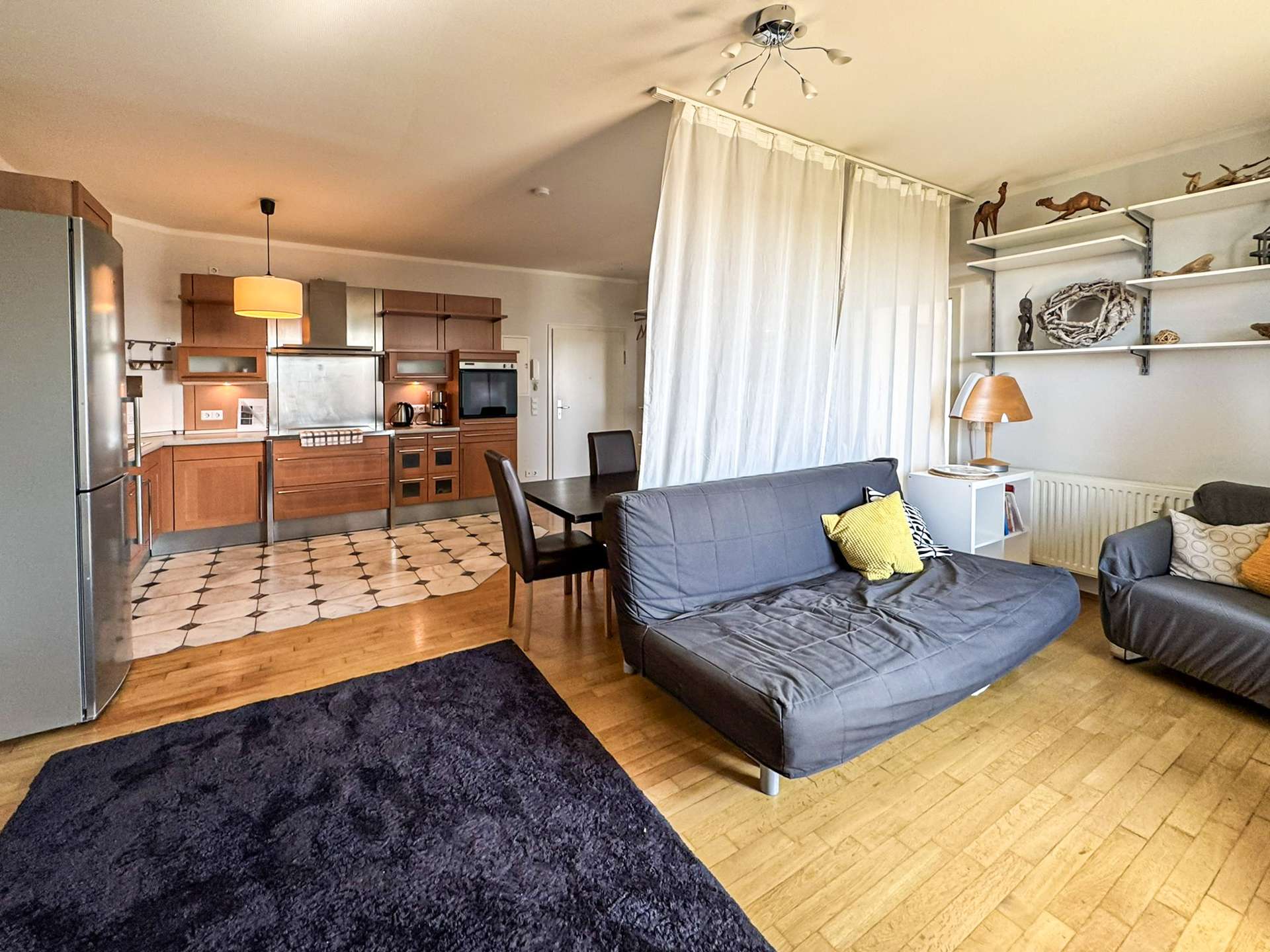 Blick in den Wohnbereich