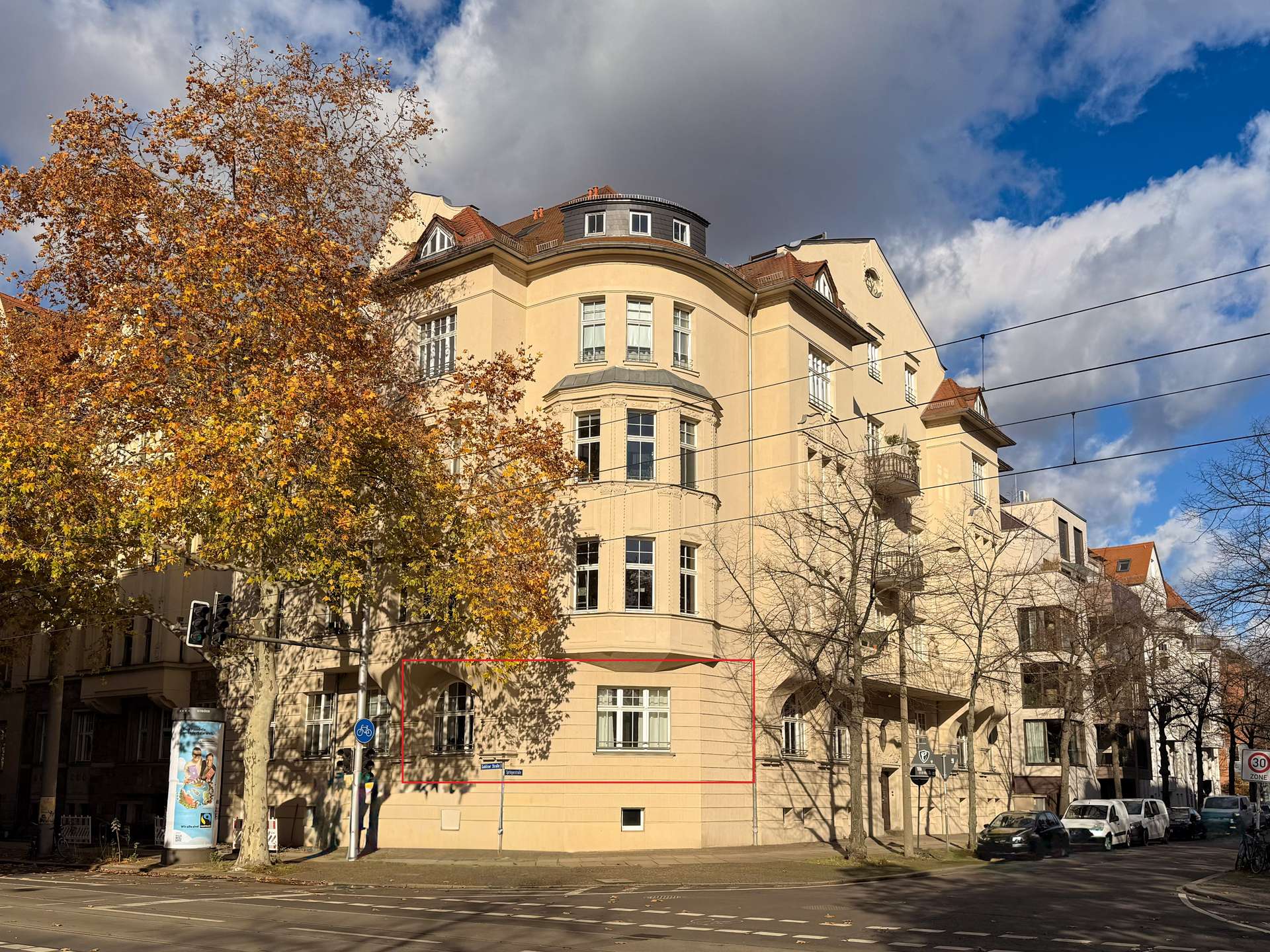 Einheit in rot markiert