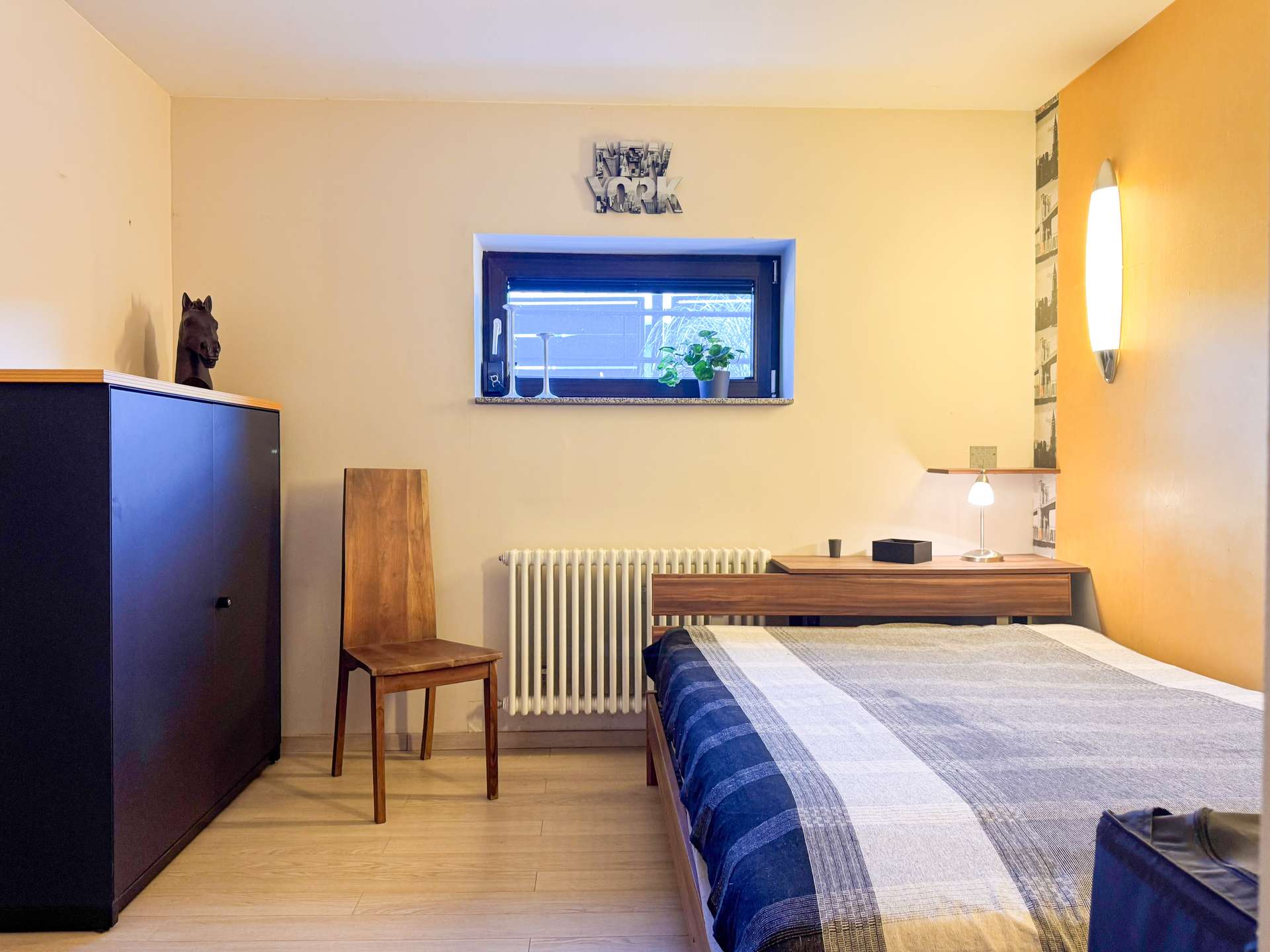 Schlafzimmer im Souterrain