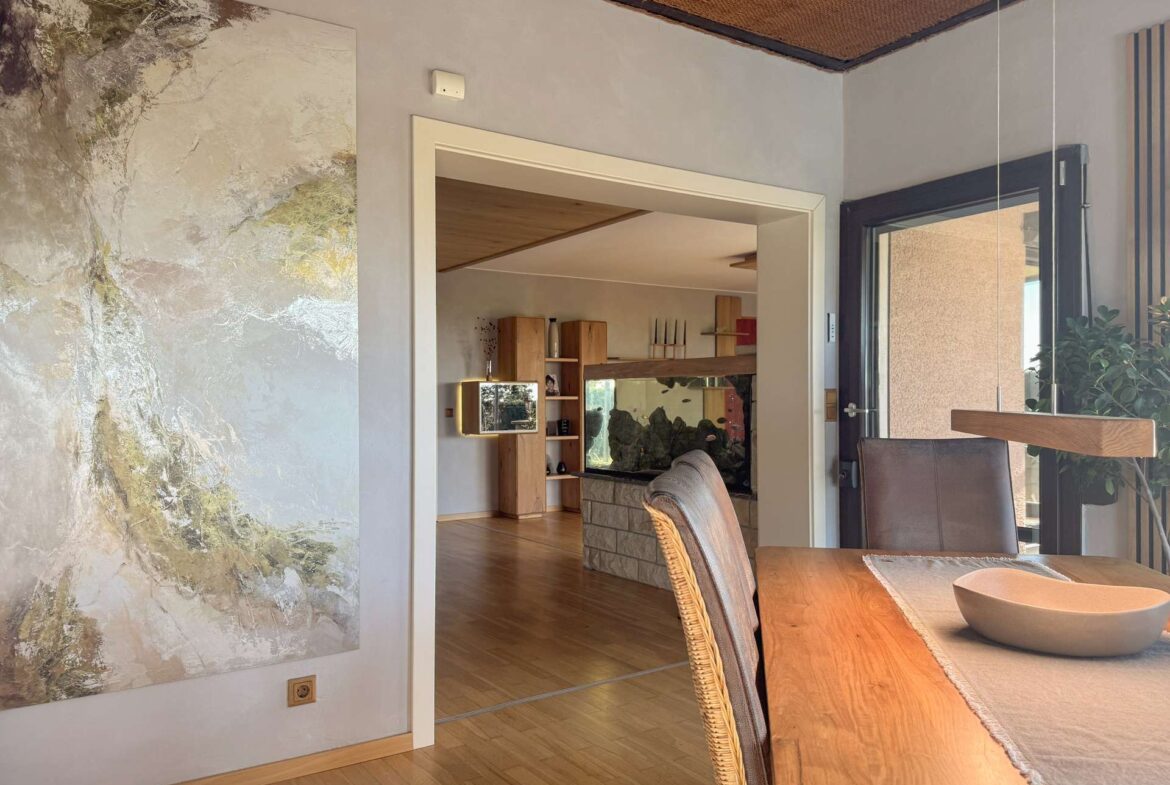 Verbindung Wohn- u. Essbereich