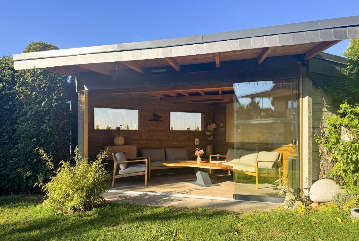 Herrliches Gartenhaus