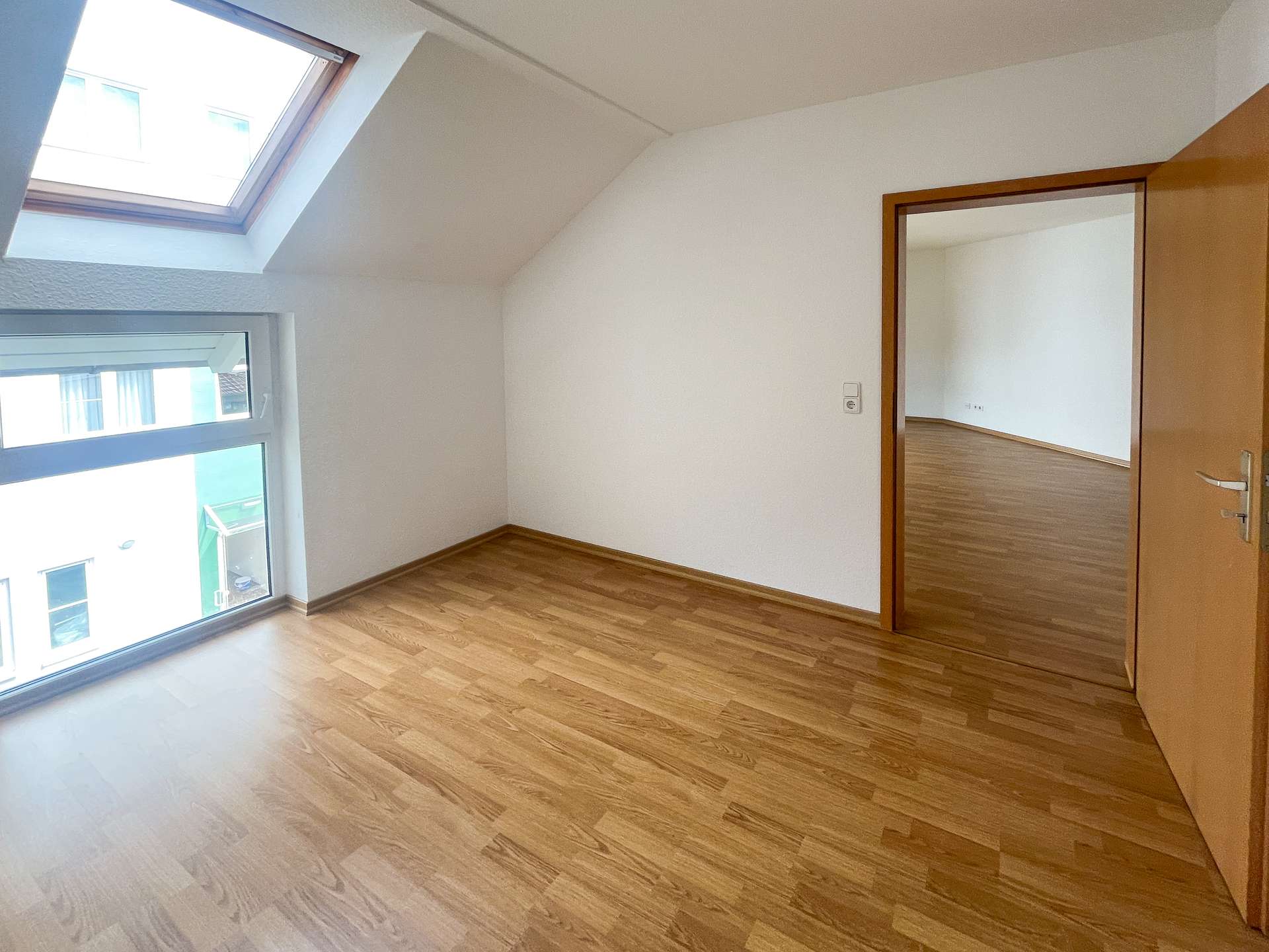 Blick vom Schlafzimmer