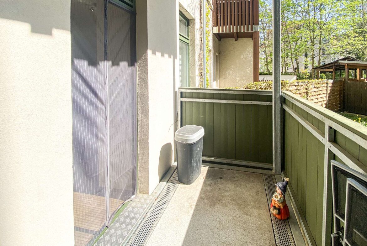 Balkon mit Südausrichtung